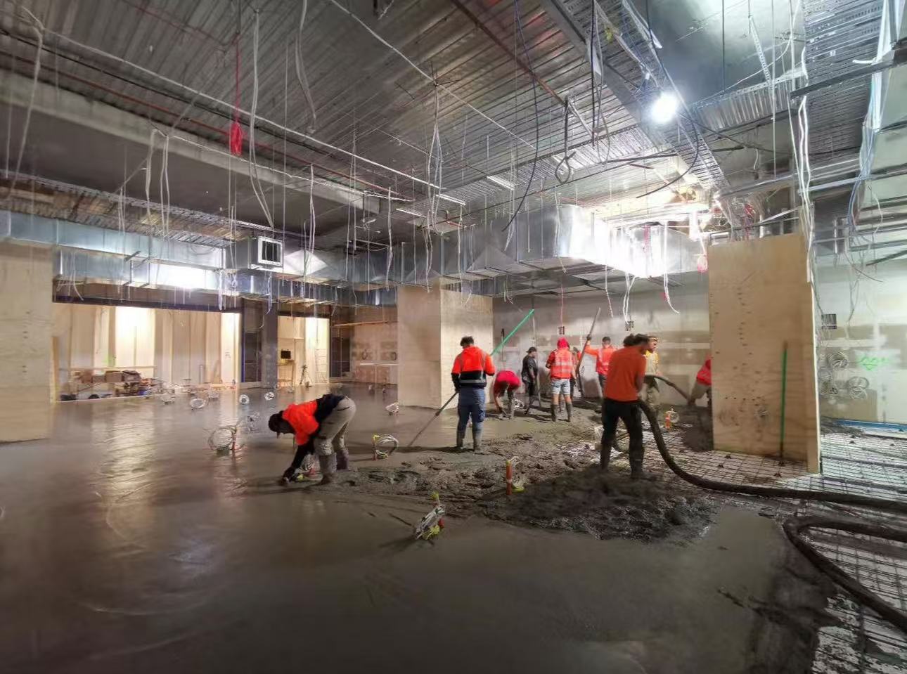 Foundation work in progress